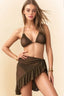 Halter Bikini & Wrap Skirt Set