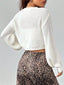 Button-Up Cropped Cardigan – Flirty, Fitted, and Effortlessly Chic