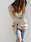 Multicolored Open Front Cardigan – Cozy, Chic, and Effortlessly Bold