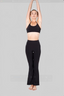 Wide Waistband Flare Yoga Pants