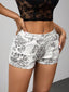 SAS Leopard Print Denim Shorts – Fierce, Flirty, and Ready to Rule