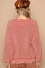 Distressed Washed  Sweater
