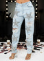 Distressed Star Wash Boyfriend Jeans – Bold, Edgy, and Unapologetically Cool